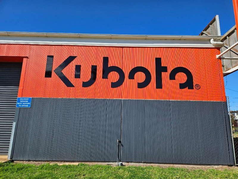 Completed 3D signage Toowoomba project